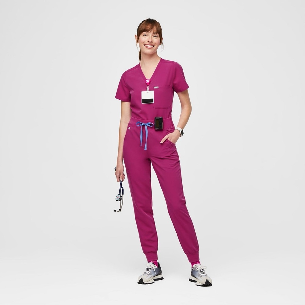 Figs scrubs in Raspberry Sorbet Sold out online